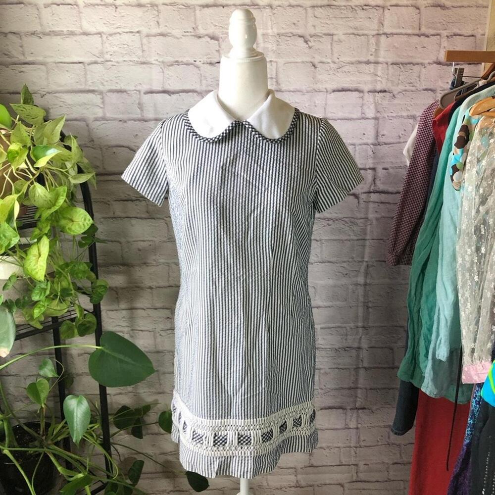 Vintage Marion McCoy Originals Nautical Mini Dress